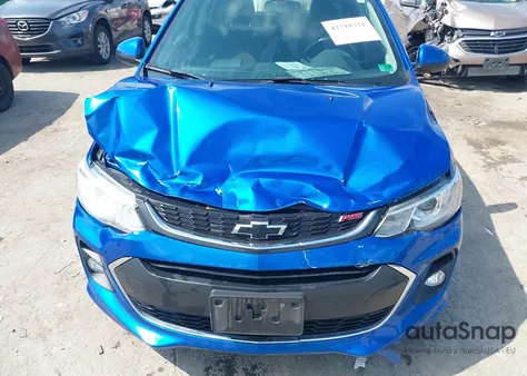 2018 Chevrolet Sonic Lt Auto from USA, damaged, VIN 1G1JD6SB1J4125196